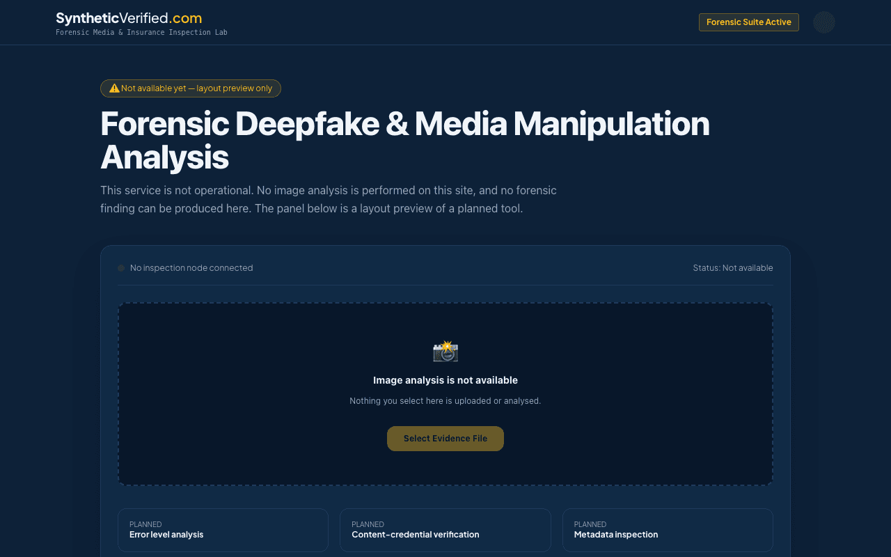 SyntheticVerified screenshot