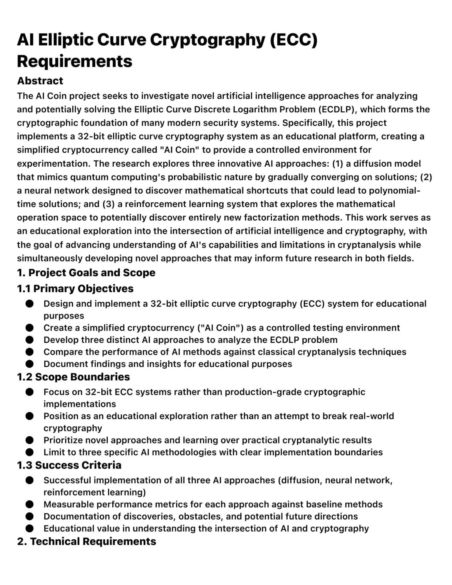 AI Approaches to Elliptic Curve Cryptanalysis: A 32-bit ECDLP Research Platform