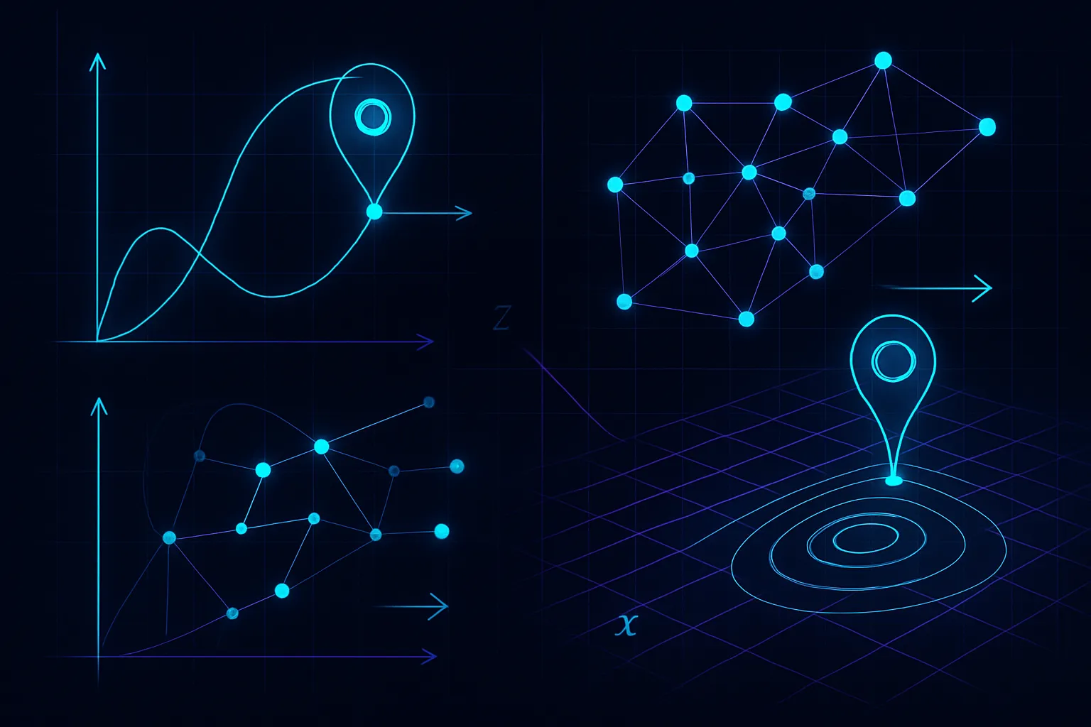 Semantic GPS: Dynamic Spatial Navigation in Latent Language Spaces