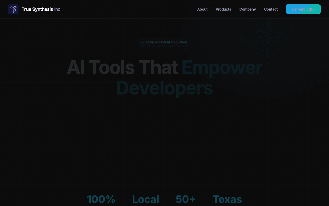 TrueSynthesis Inc screenshot
